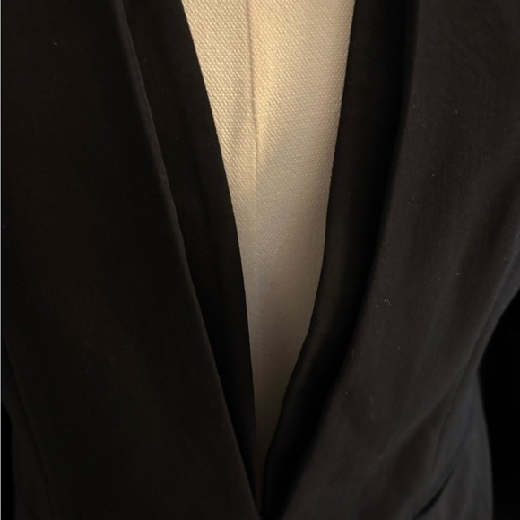Ann Taylor tailored double lapel Black Jacket 4p NWOT - Picture 4 of 8